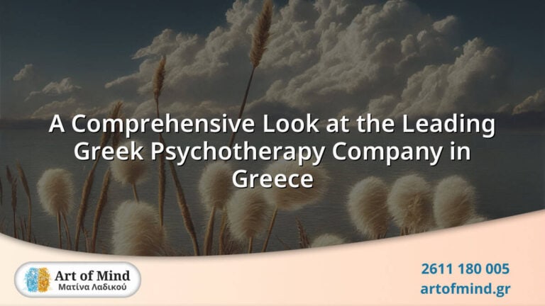 in-person and Online Psychotherapy in Greece 32 Online Greek psychotherapy company Art of Mind Greece promoting professional mental health services and online therapy options.